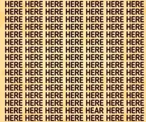 بازی فکری؛ بین هزاران HERE یه کلمه متفاوت هست که قلدرها میتونن جواب بدن