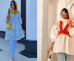 میدونستی مانتو عروسکی فقط واسه دخترای لاغر نیست؟/ راز خرید مانتو عروسکی برای هر اندام