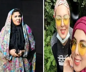 "لیلا بلوکات" چه یواشکی تیپش هاوایی شد؛ خانوم خودشو با ژل و لیفت ابرو غرق کرد