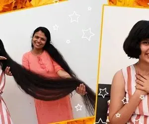 کوتاه شدن موهای دوقلویی که دارای بلند ترین مو در جهان بودند