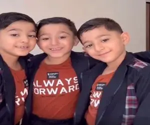 آواز شاد؛ 3 قلوها قبل مدرسه اول صبح به قدری تاتلی رقصیدن دلت میره واس دنیای معصومشون