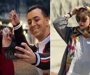 "الیکا ناصری" بازیگر اَبرای یاغی شاه کلیدِ هر چی بیوتیه؛ با ژست خفنش شد تابلو داوینچی!