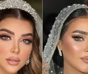 سبک های میکاپ اروپایی عروس؛ از فرم دهی دقیق لبها تا پر عشوه کردن چشم ها و مدل مو