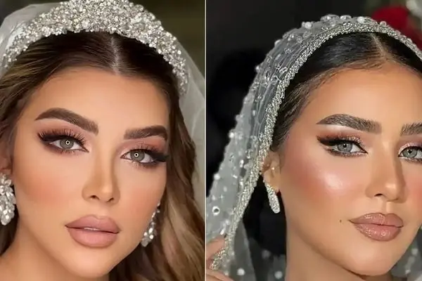 سبک های میکاپ اروپایی عروس؛ از فرم دهی دقیق لبها تا پر عشوه کردن چشم ها و مدل مو