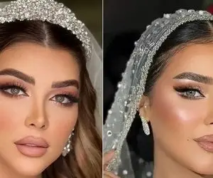 سبک های میکاپ اروپایی عروس؛ از فرم دهی دقیق لبها تا پر عشوه کردن چشم ها و مدل مو