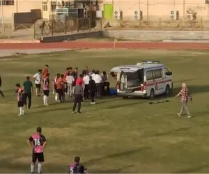 درگذشت پیشکسوت فوتبال بوشهر وسط فوتبال!