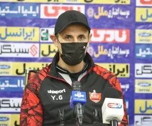 ترک عادت یحیی در کنفرانس خبری پس از بازی با آلومینیوم!