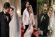 کیک‌های عقد و عروسی لوکس و مجلل بازیگران؛ از قیدیمیا تا متین ستوده و مریم مومن