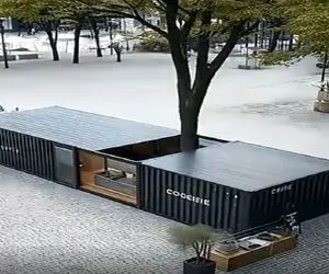 معماری خلاقانه؛ درختو قطع نکردن گذاشتن موند دورش کافی شاپ دوبلکس ساختن خیلی رویایی شد