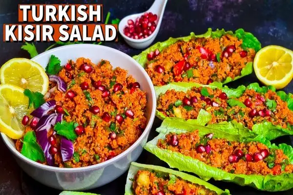 Kisir salad; Turkish side dish