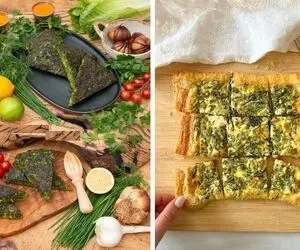 کوکو سبزی با نون تست یه فینگرفود خفنه که سُفرتو حسابی خاص و خوش رنگ میکنه؛ امتحانش کن