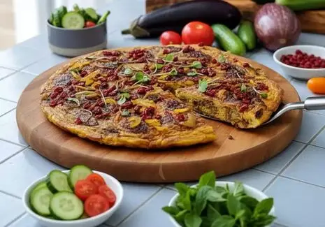 آموزش آشپزی؛ اگه بادمجون دوست داری این کوکو رو حتما درست کن