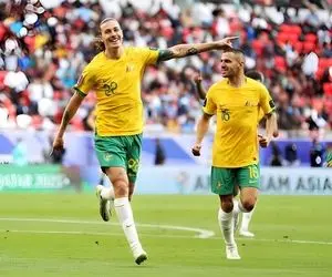 استرالیا جام ملت های آسیا را با برد استارت زد