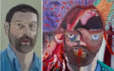 هنرمندی که مبتلا به اسکیزوفرنی بود داروهاش رو قطع کرد و بعدش......