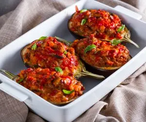 آموزش آشپزی؛ غذای جدید و خوشمزه با بادمجان