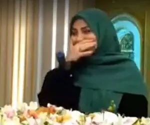 سکانس خندان/تقلید صدای آقای روانشناس پیش المیرا شریفی مقدم که خانم مجری غش رفت