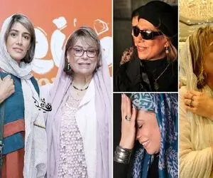 "گوهر خیراندیش" جلو دخترش یه تیپ زده پَرپَر ریزون؛ با فائقه و فروهر چه اوکیه!