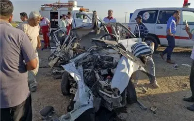 تصادف مرگبار در نهاوند + جزئیات و تعداد مصدومان