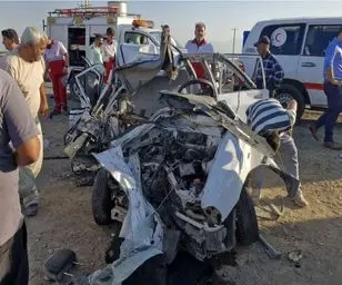 تصادف مرگبار در نهاوند + جزئیات و تعداد مصدومان