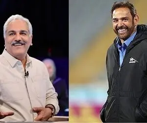 خندوانه درهم؛ وقتی فیروز کریمی مدیری رو از خنده روده بر کرد گرل فرند جای فرپلی