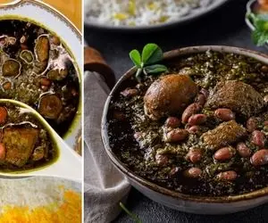 طرز تهیه قرمه سبزی اصیل ایرونی / تمام نکات مهم تا یه قرمه سبزی جاافتاده و خوشمزه بپزی