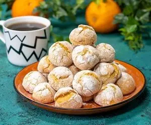 طرز تهیه کوکی پرتقالی/ شیرینی خوشمزه با عطر زمستان که با روح و روانت بازی میکنه