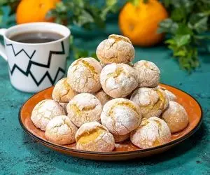 طرز تهیه کوکی پرتقالی/ شیرینی خوشمزه با عطر زمستان که با روح و روانت بازی میکنه