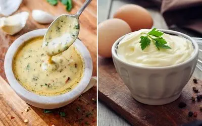 طرز تهیه سس مایونز و سس برنیز در خانه / مزه فوق العاده ای که تا حالا امتحان نکردید