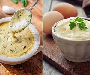 طرز تهیه سس مایونز و سس برنیز در خانه / مزه فوق العاده ای که تا حالا امتحان نکردید