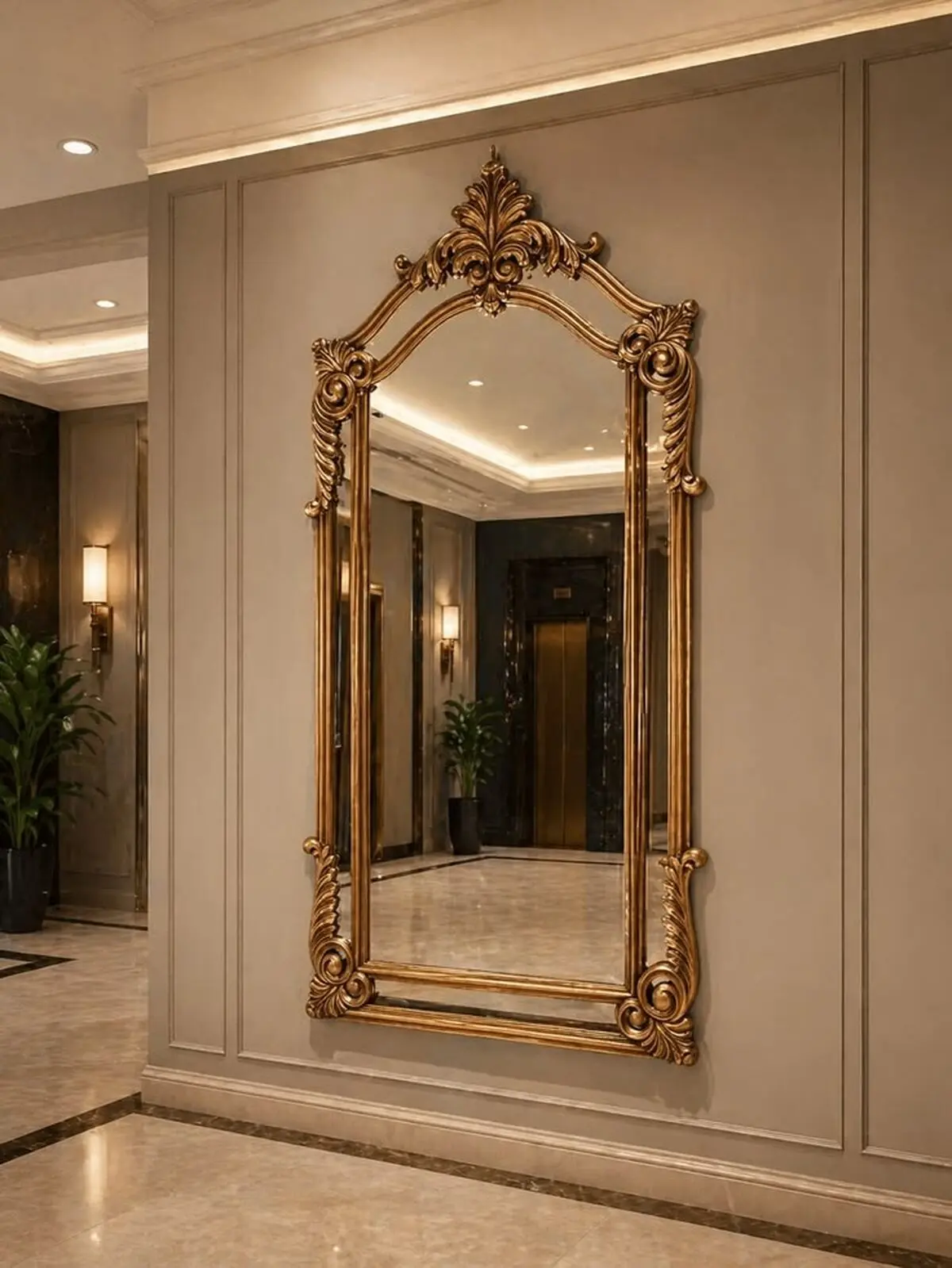 آینه کاری پذیرایی