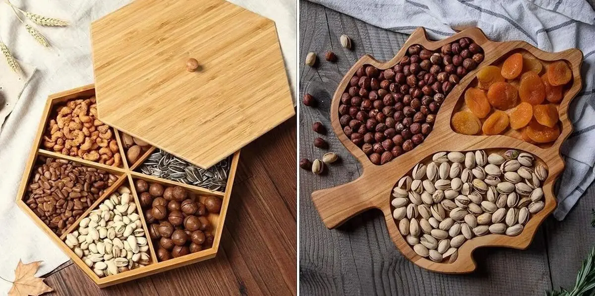جدیدترین مدل ظروف آجیل خوری
