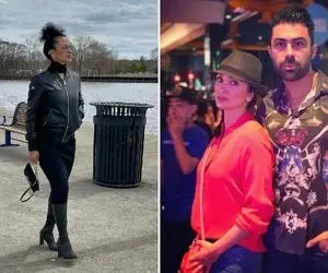 "روناک یونسی" با شامورتی بازی از خارجیام خارجی تر شد؛ زیر سایه شوهر مدل شده!