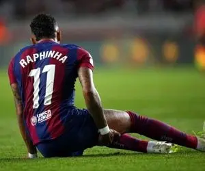 مهاجم بارسلونا یک ماه دور از میادین