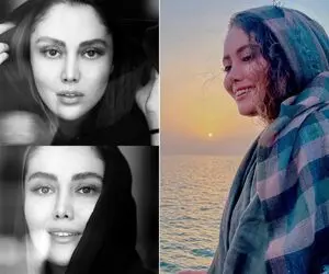 "شادی مختاری" با استایلی ساده اما ده مَن اکسسوری؛ چهره ظریفش کِراش همه شد!