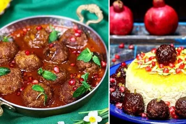 طرز تهیه کوفته انار و گردو با بهترین روش / خوشمزه ترین غذا واسه شب یلدا