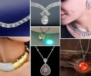 میخوای خاص و شیک پوش باشی بزن تو کار این گردنبند ها؛ با این آویز ها الماس محفل میشی