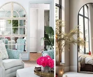 نحوه چیدمان آینه در خانه / آینه مودیه بزاریش جای بد قهر میکنه ولی امان از جای خوب