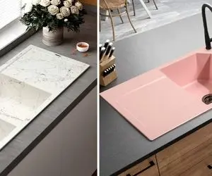 سینک ظرفشویی گرانیت / این سینک خدای خوبی‌هاست از ضد خشی تا ظاهر شکیلی که داره