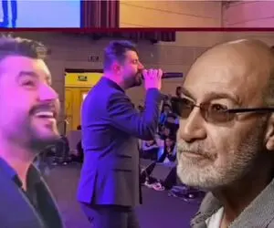 آواز احساسی؛ پیمان طالبی فرنگیس خواننده آنور آبی خوند نمیشه فهمید پلی بک یا حنجرش طلا
