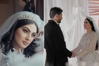 آلبوم عروسی؛ کارت عروسی شیک و ناز مریم مومن و سهیل قاصدی