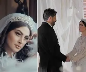 آلبوم عروسی؛ کارت عروسی شیک و ناز مریم مومن و سهیل قاصدی