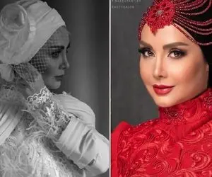 "مریم خدارحمی" با کیلو کیلو آرایش شبیه سیندرلا شد؛ قدرت آرایش که میگن اینه ها!