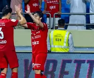 ۲ ضربه بزرگ به شباب الاهلی توسط بازیکنان ایرانی