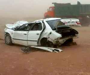 ۴۶ مصدوم در ۲ تصادف زنجیره‌ای در مسیر زاهدان به زابل