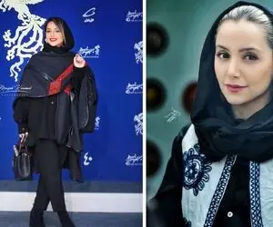 نازنین بیاتی با شالی که از لایه پوست رویی پلنگ است / بیوگرافی و نقاشی کشیدن ماهرانه