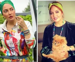 دو قالب دیدنی از "حال و پوشش" عجیب مهناز افشار در جشن تولدش!