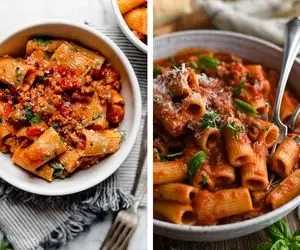 طرز تهیه پاستا با سس ایتالیایی رو یاد بگیر که هر چی پاستا خوردیُ میذاره جیبش؛ عجیب خوبه