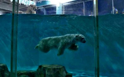 در این هتل با خرس‌های قطبی زندگی کنید! 