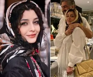 عاشقونه سیاه سفید "ساره بیات" با آقاشووون؛ سواره یا پیاده تو کافه یا تو ساحل چقدر خفنی