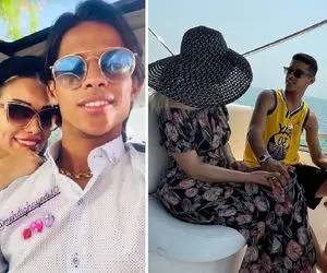 "زنِ شاخ قائدی" اینبار در Global Village دبی؛ اکسسوری میلیاردیش چی میگه!